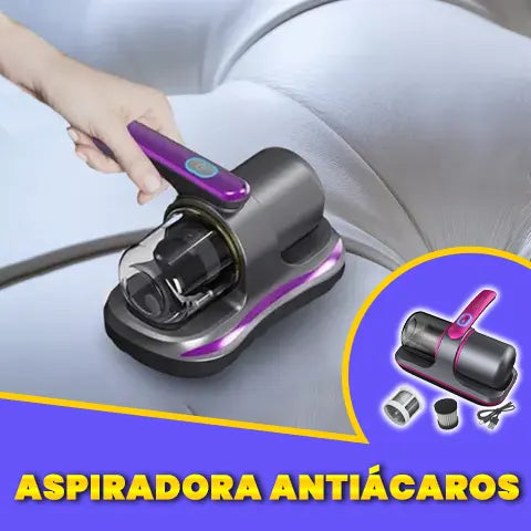 Aspiradora Anti-Ácaros Portátil Luz Uv Eliminador De Ácaros